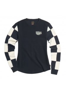 NIKKI LDS L/S TEE-BLACK/BONE